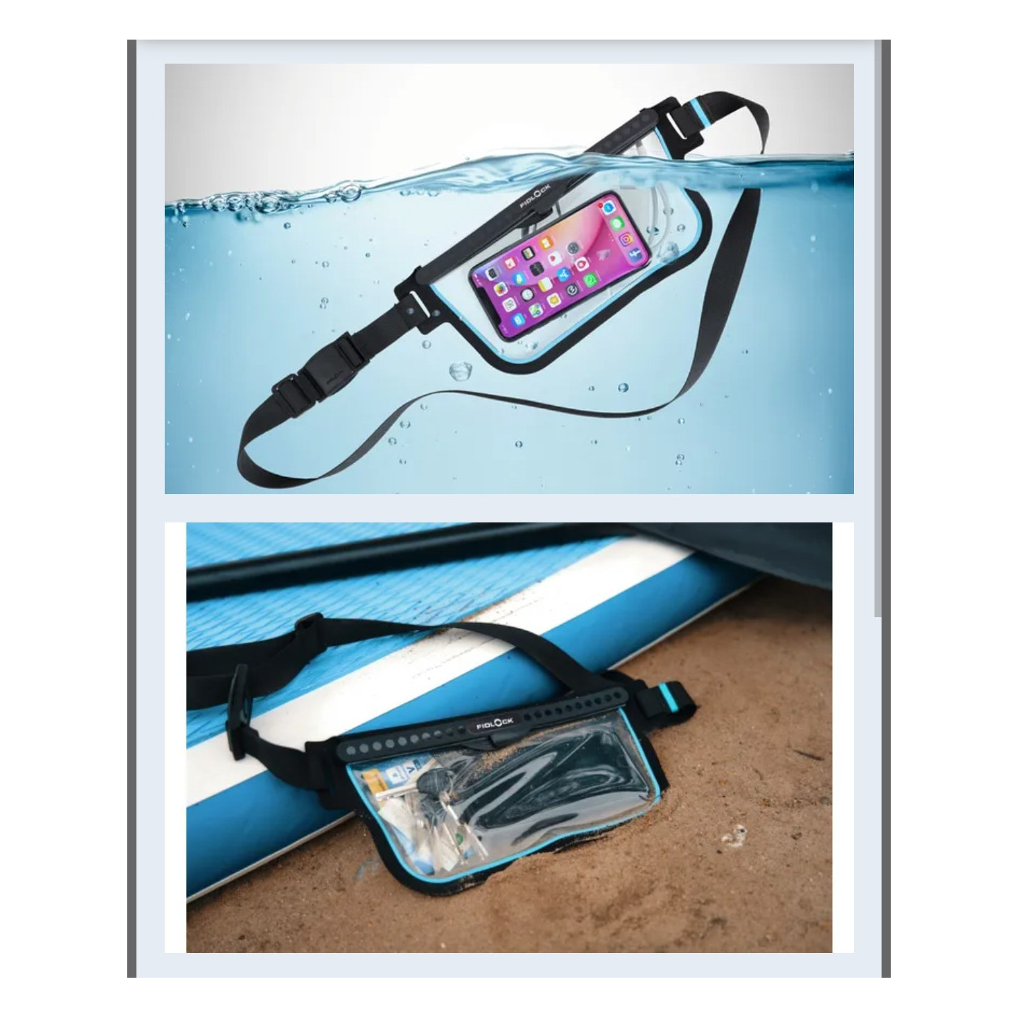 Pochette étanche Fidlock banane