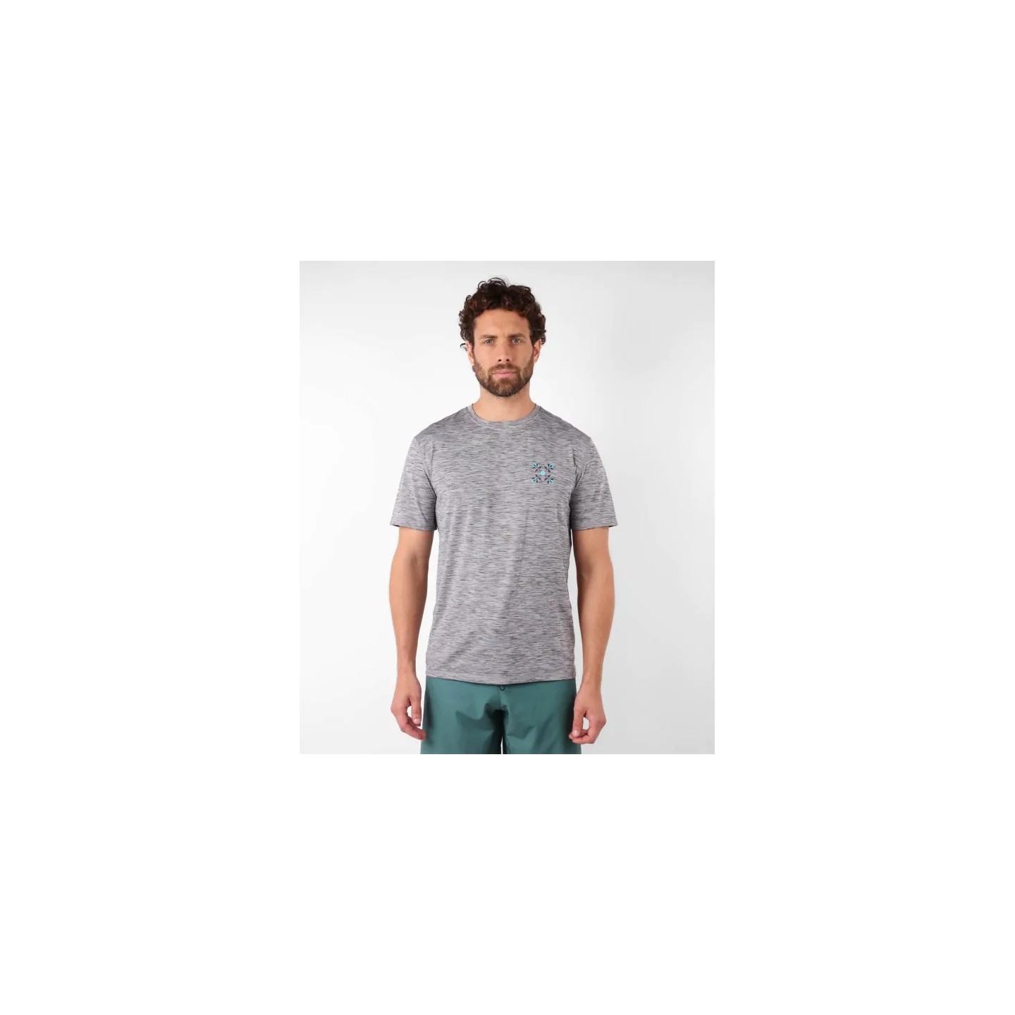 Surf Tee Teregor manches courtes OXBOW gris