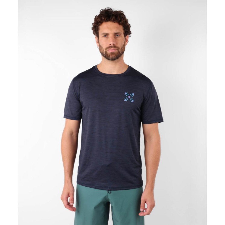 Surf Tee Teregor manches courtes OXBOW deep marine