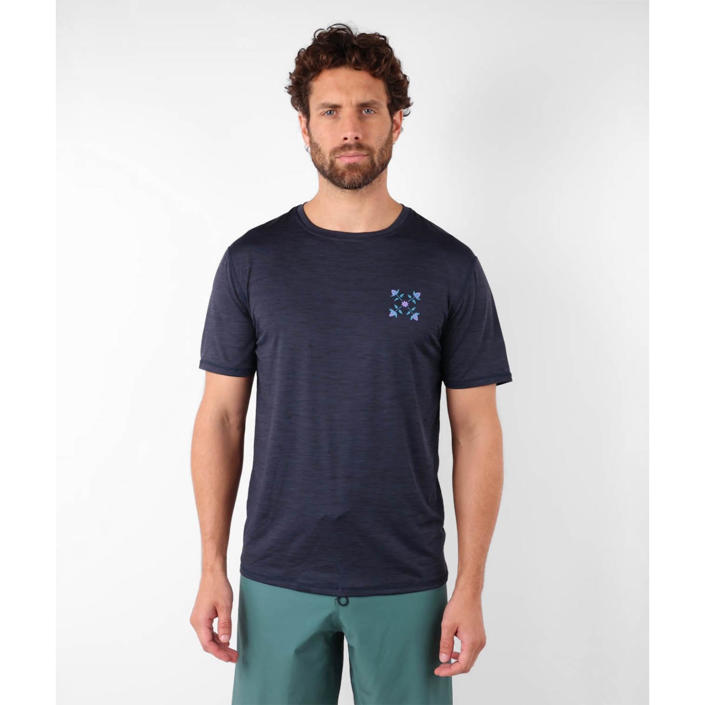 Surf Tee Teregor manches courtes OXBOW deep marine